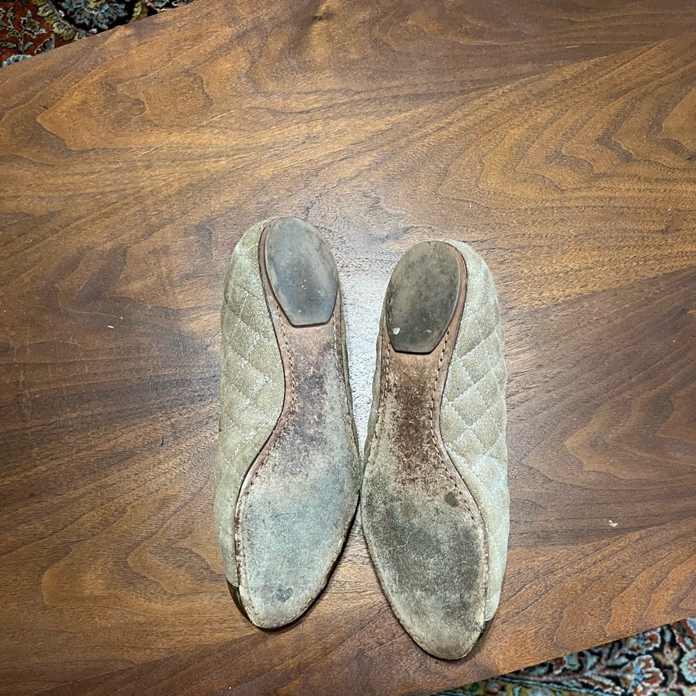 Tory Burch Kaitlyn Ballet Flat, Metallic Gold - Picture 6 of 6